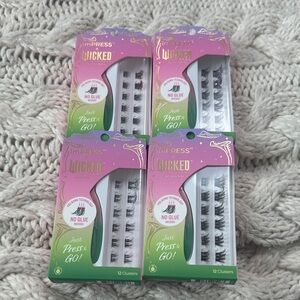 imPRESS Wicked glittery Eyelash Clusters -